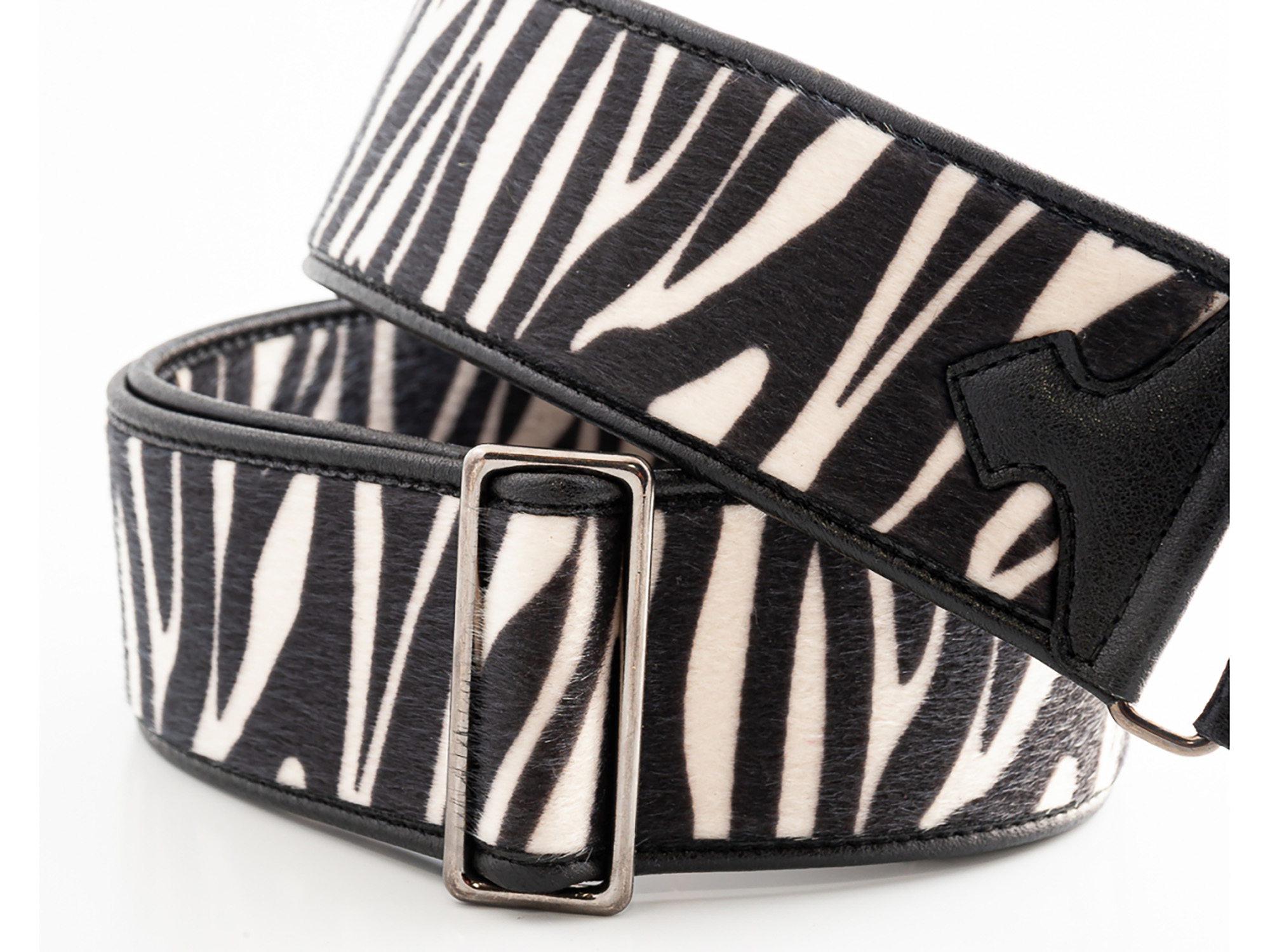 Righton Straps Courroie Vegan Zebra Blanc - Gitaarriem - Variation 2