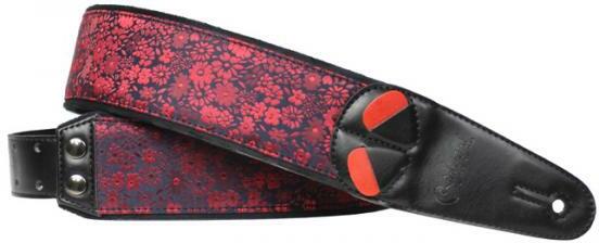 Righton Straps Courroie Vegan Righton Daisy Rouge - Gitaarriem - Main picture