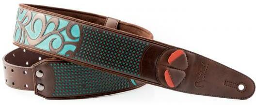 Righton Straps Courroie Vegan Righton Nashville Teal - Gitaarriem - Main picture