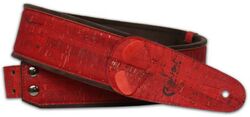 Gitaarriem Righton straps Vegan Belt Righton Cork Red