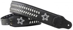 Gitaarriem Righton straps Righton Paul Turner vegan belt black