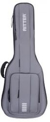 Tas voor akoestische westerngitaar Ritter AROSA 6 softcase for dreadnought guitar, gray