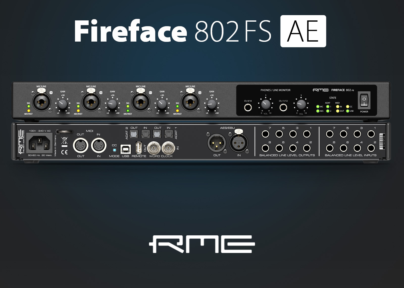 Rme Fireface 802 Fs Ae - USB audio-interface - Variation 1