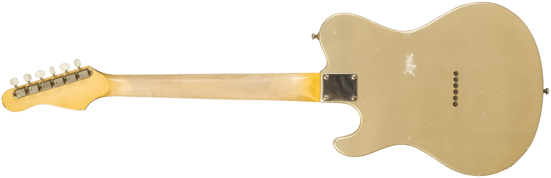 Roadrunner Federal Mod T Hs Ht Rw #23114 - Shoreline Gold Soft Distress - Retro-rock elektrische gitaar - Variation 1