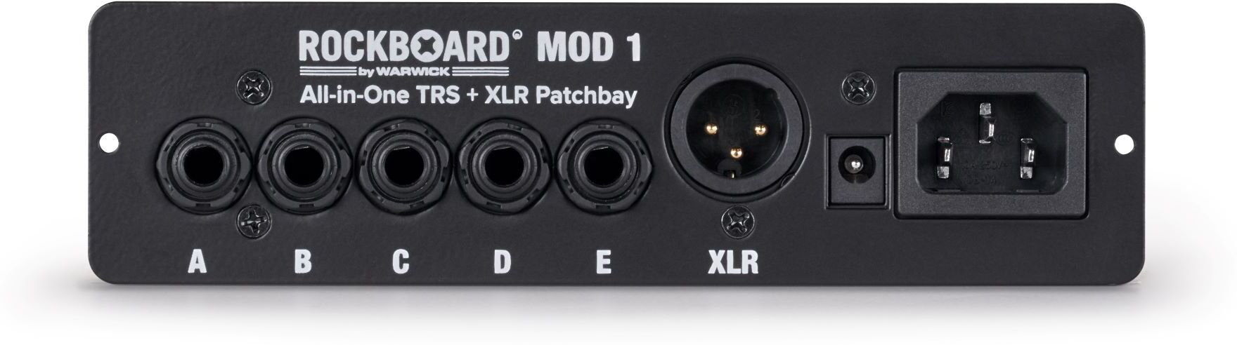 Rockboard Mod 1 - Patchbay Avec Ts/trs & Xlr - Toebehoren en onderdelen voor effecten - Main picture