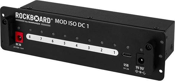 Rockboard Mod Iso Dc1 - Boitier D'alimentation 8 X 9v IsolÉes Pour Emplacement Module - Toebehoren en onderdelen voor effecten - Main picture