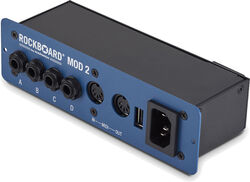 Toebehoren en onderdelen voor effecten Rockboard PATCHBAY 4 JACK + 2 MIDI MINI MODULE 2