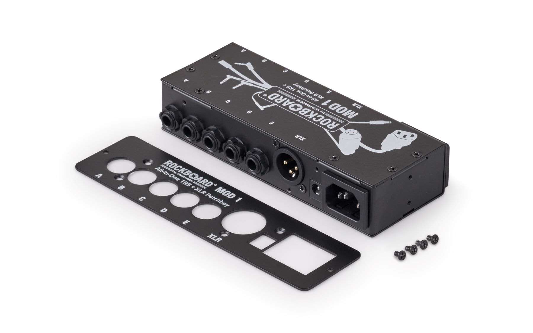 Rockboard Mod 1 - Patchbay Avec Ts/trs & Xlr - Toebehoren en onderdelen voor effecten - Variation 3