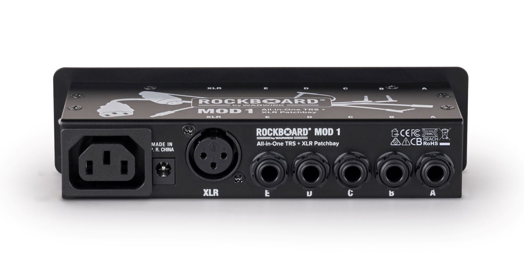 Rockboard Mod 1 - Patchbay Avec Ts/trs & Xlr - Toebehoren en onderdelen voor effecten - Variation 7