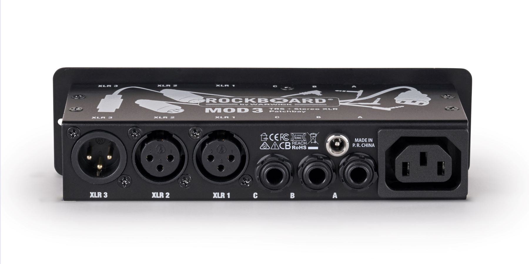 Rockboard Mod 3 - Patchbay Avec Xlr & Trs For Vocalists - Toebehoren en onderdelen voor effecten - Variation 3