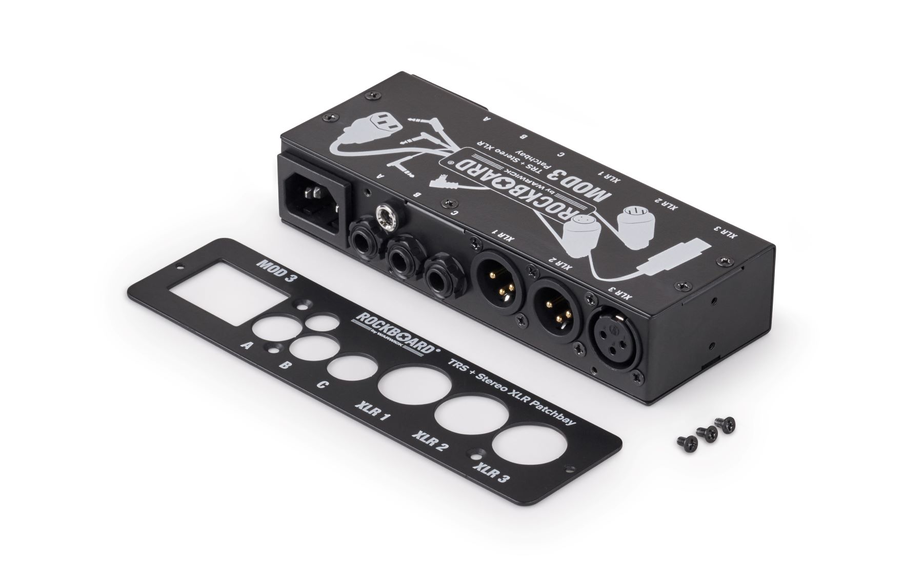 Rockboard Mod 3 - Patchbay Avec Xlr & Trs For Vocalists - Toebehoren en onderdelen voor effecten - Variation 5