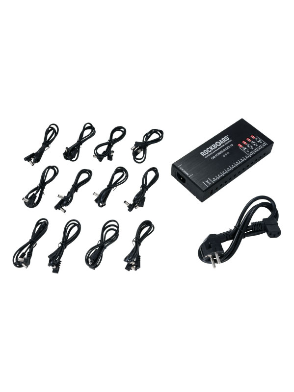 Rockboard Power Block Iso V12 Iec, 9 À 18v, 100/230 Volt - Pedalenvoeding - Variation 1