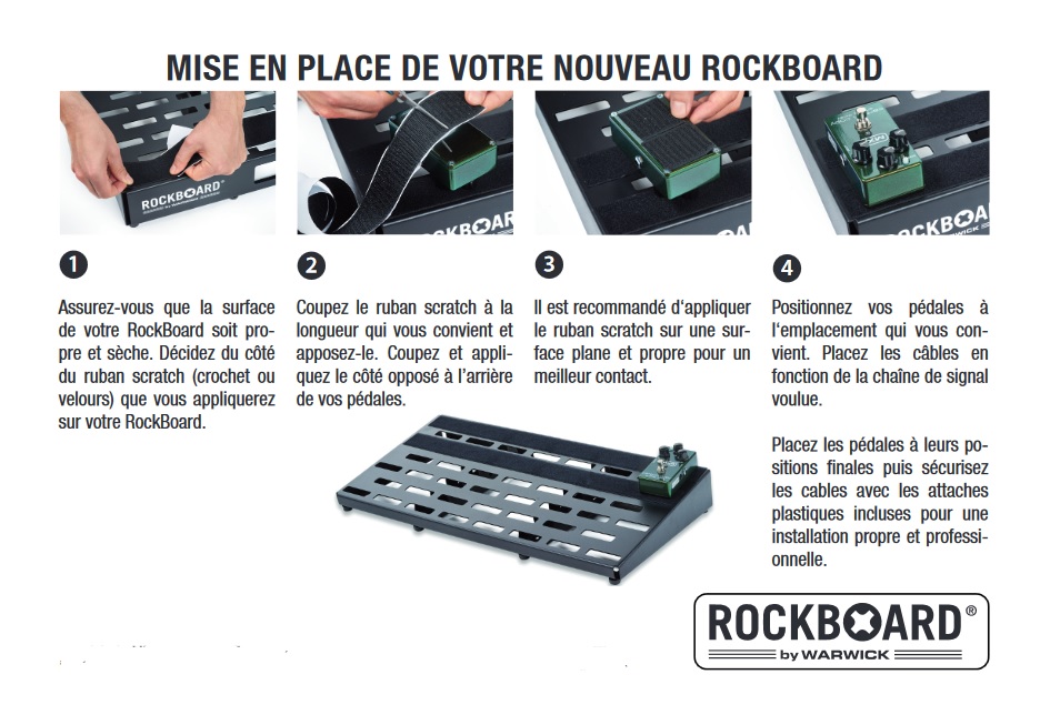 Rockboard Tres 3.0 + Housse - Pedaalbord - Variation 1