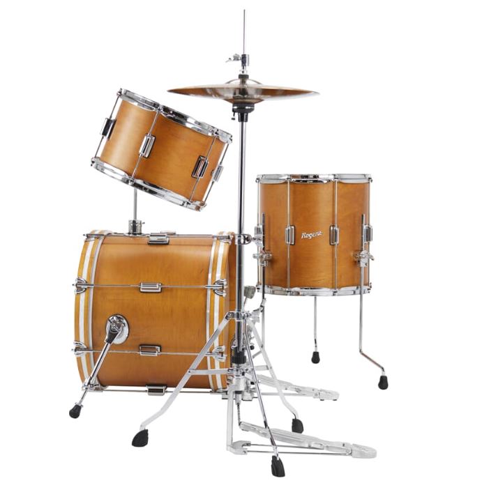 Rogers Twr-0318hx-sfws Tower Series - 3 FÛts - Fruitwood Stain - Standaard drumstel - Variation 1