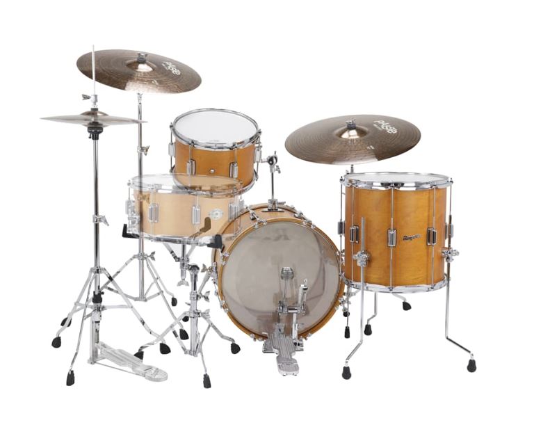 Rogers Twr-0318hx-sfws Tower Series - 3 FÛts - Fruitwood Stain - Standaard drumstel - Variation 3