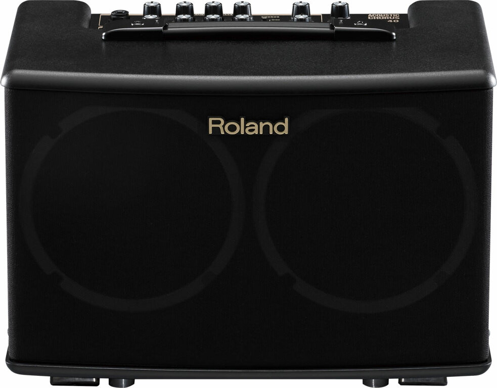 Roland Ac-40 Black - Combo voor akoestische gitaar - Main picture