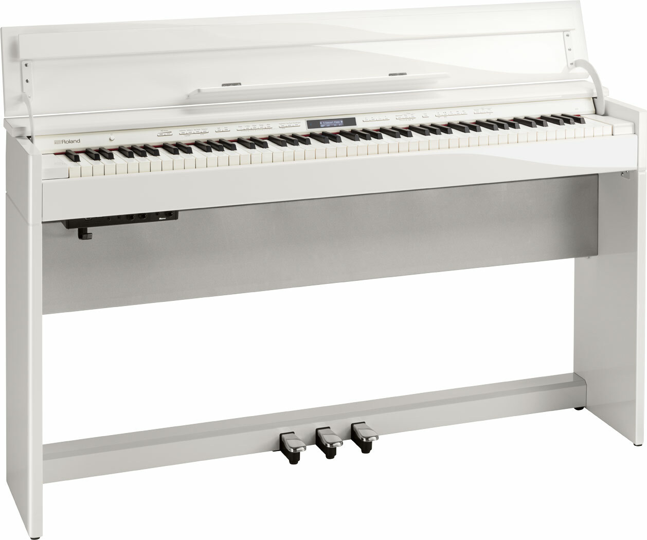 Roland Dp603 - Polished White - Digitale piano met meubel - Main picture