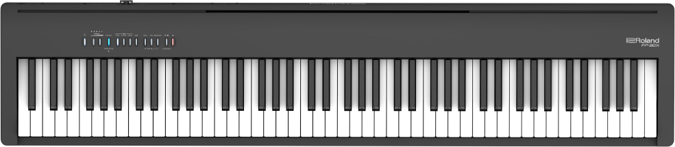 Roland Fp-30x Bk - Noir - Draagbaar digitale piano - Main picture