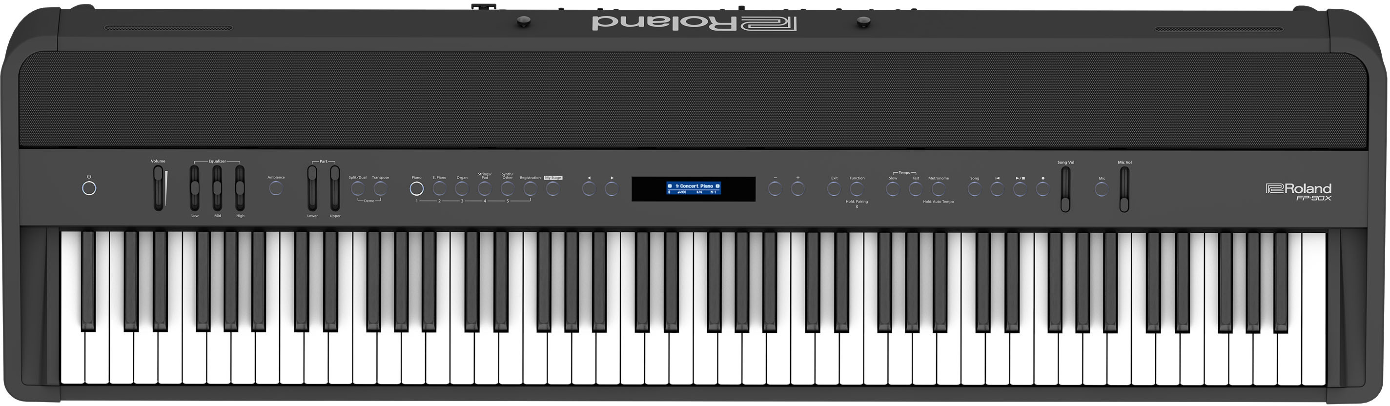 Roland Fp-90x Bk - Draagbaar digitale piano - Main picture