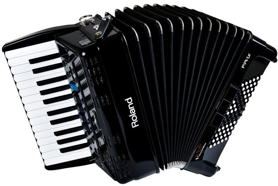 Chromatische accordeon Roland FR-1X BK