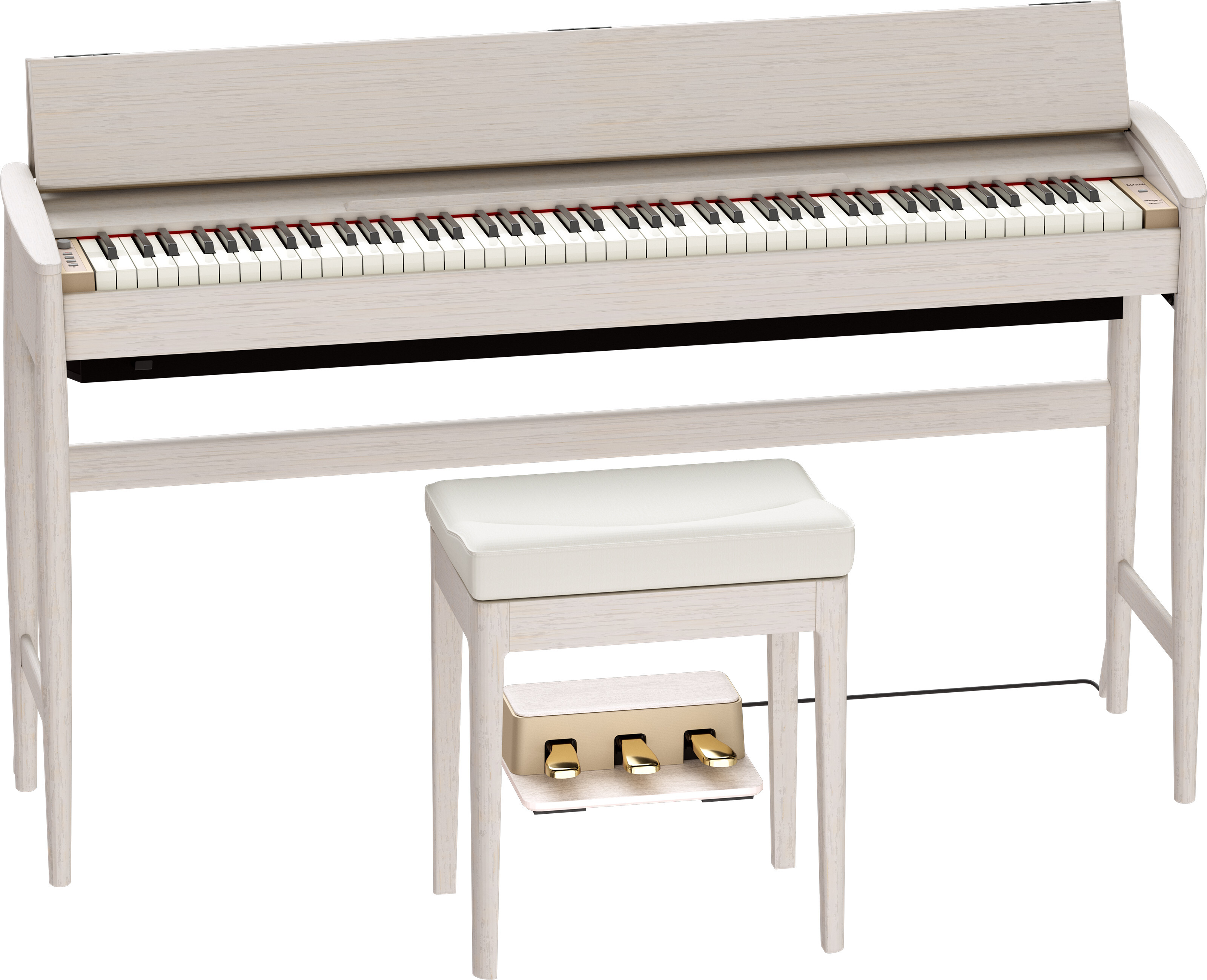Roland Kiyola Kf-20 - Blanc Pur - Digitale piano met meubel - Main picture