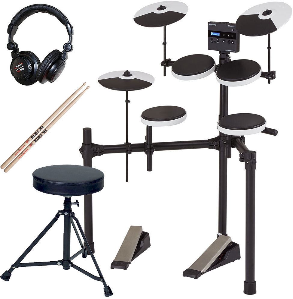 Roland Td-02k V-drums  + American Classic 5a Hickory + Pro580 + Dt90 Basix 100 Series - Elektronisch drumstel - Main picture