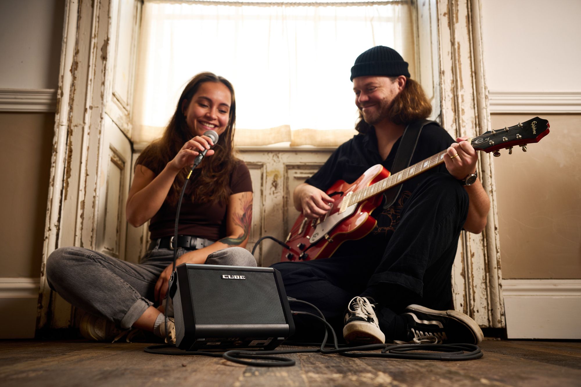 Roland Cube Street Mini Multi-instrument Battery Amplifier - Mobiele PA- systeem - Variation 6