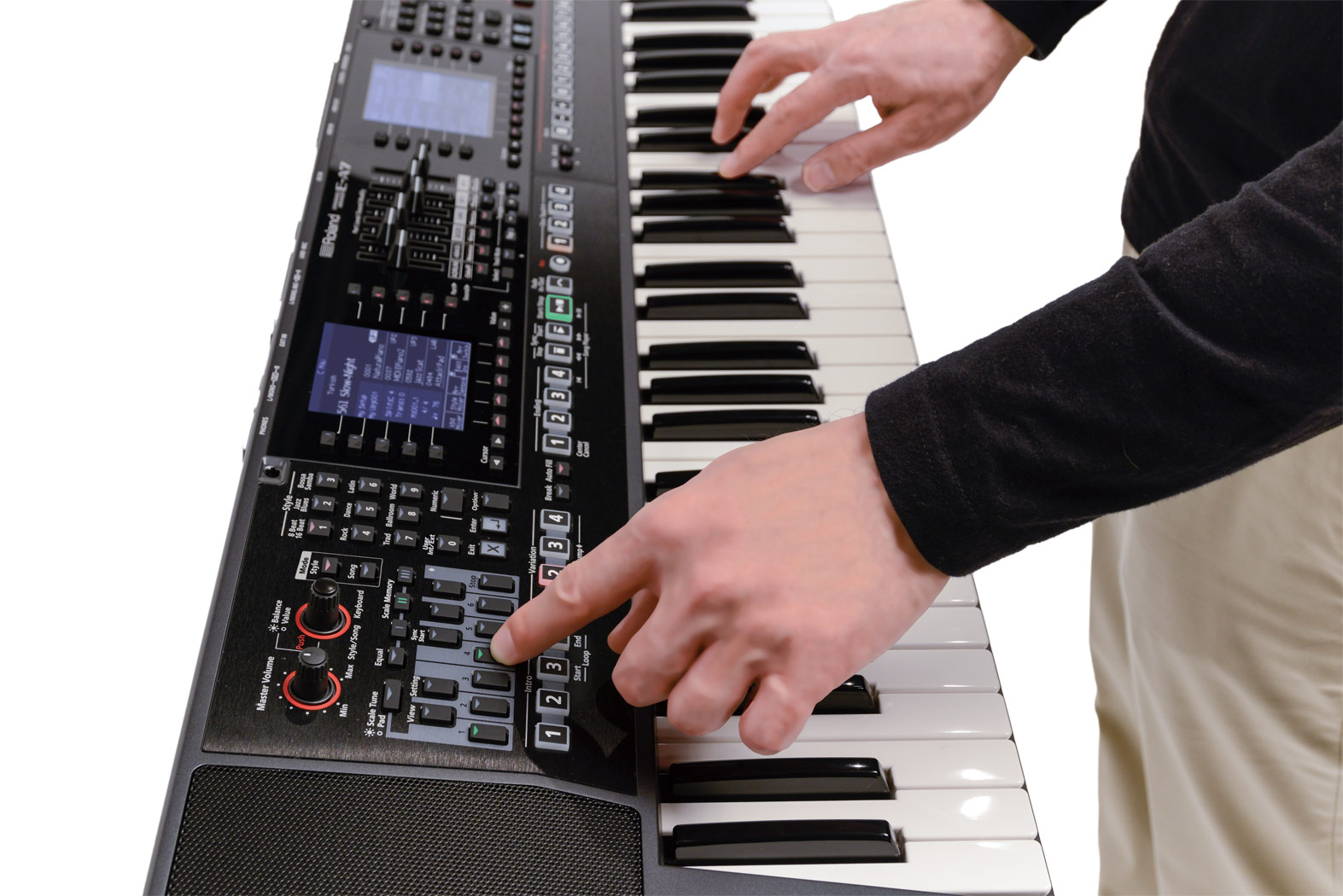 Roland E-a7 Expo - Entertainerkeyboard - Variation 6