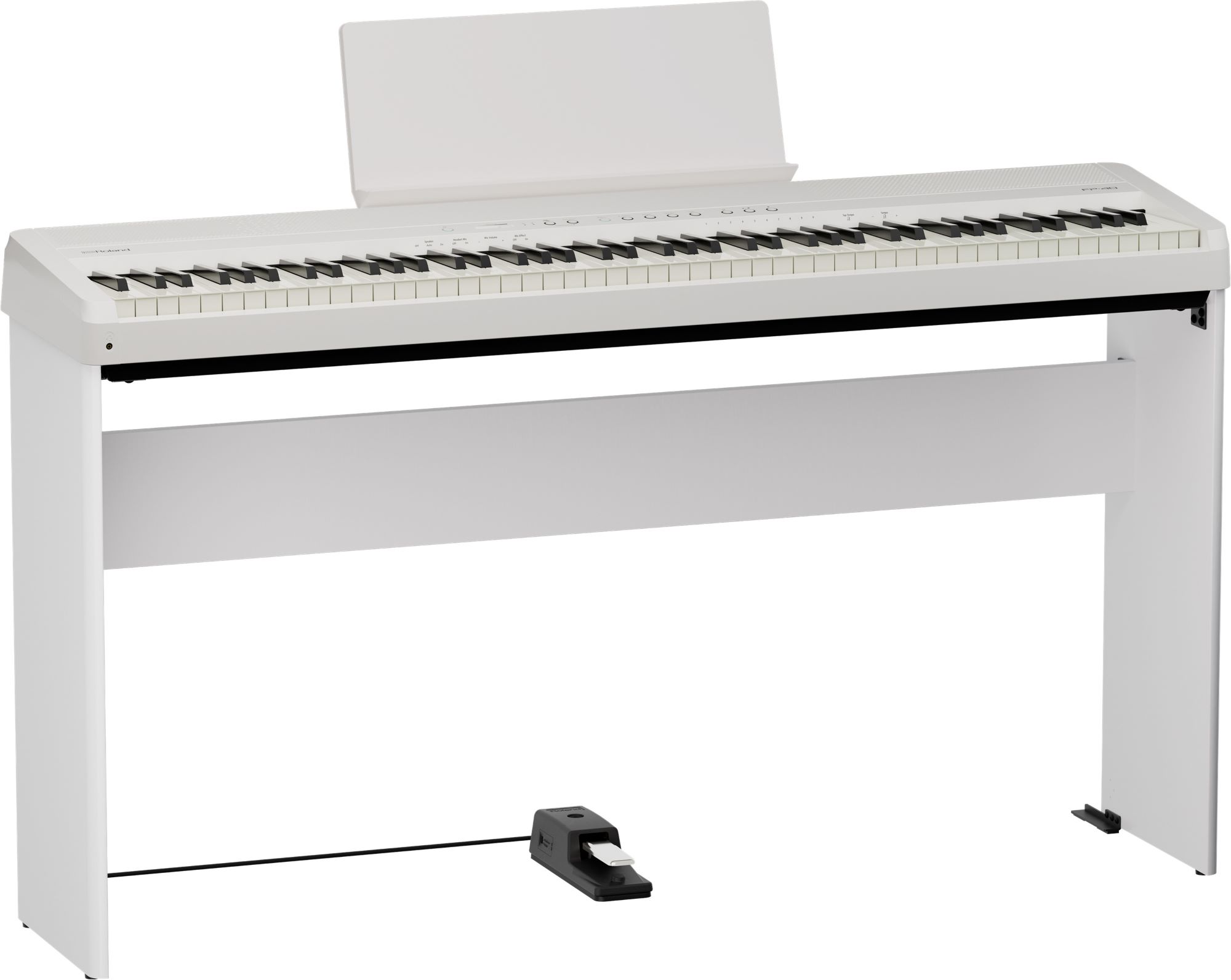 Roland Fp-40 Wh - Draagbaar digitale piano - Variation 4