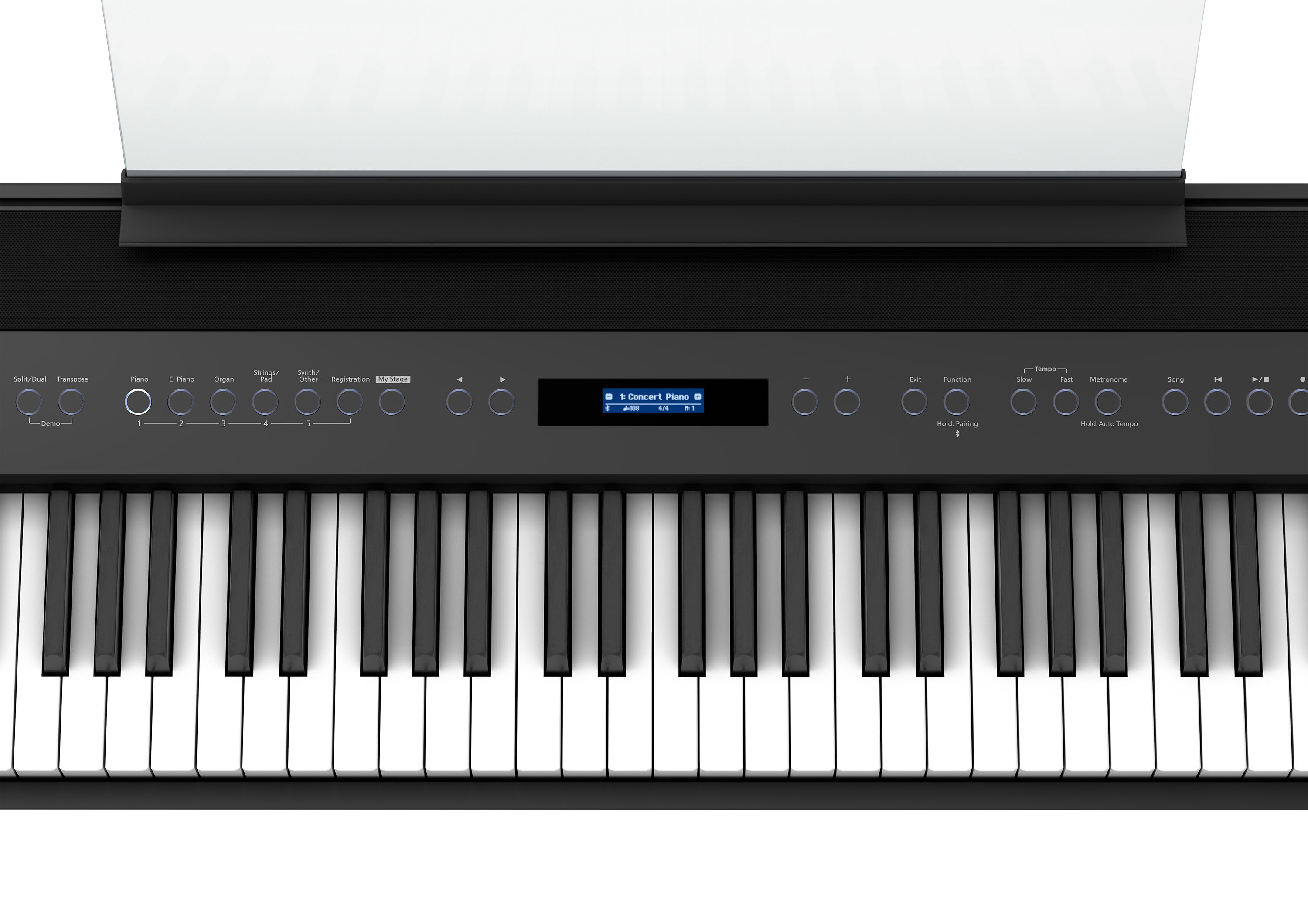 Roland Fp-60x Bk - Draagbaar digitale piano - Variation 3