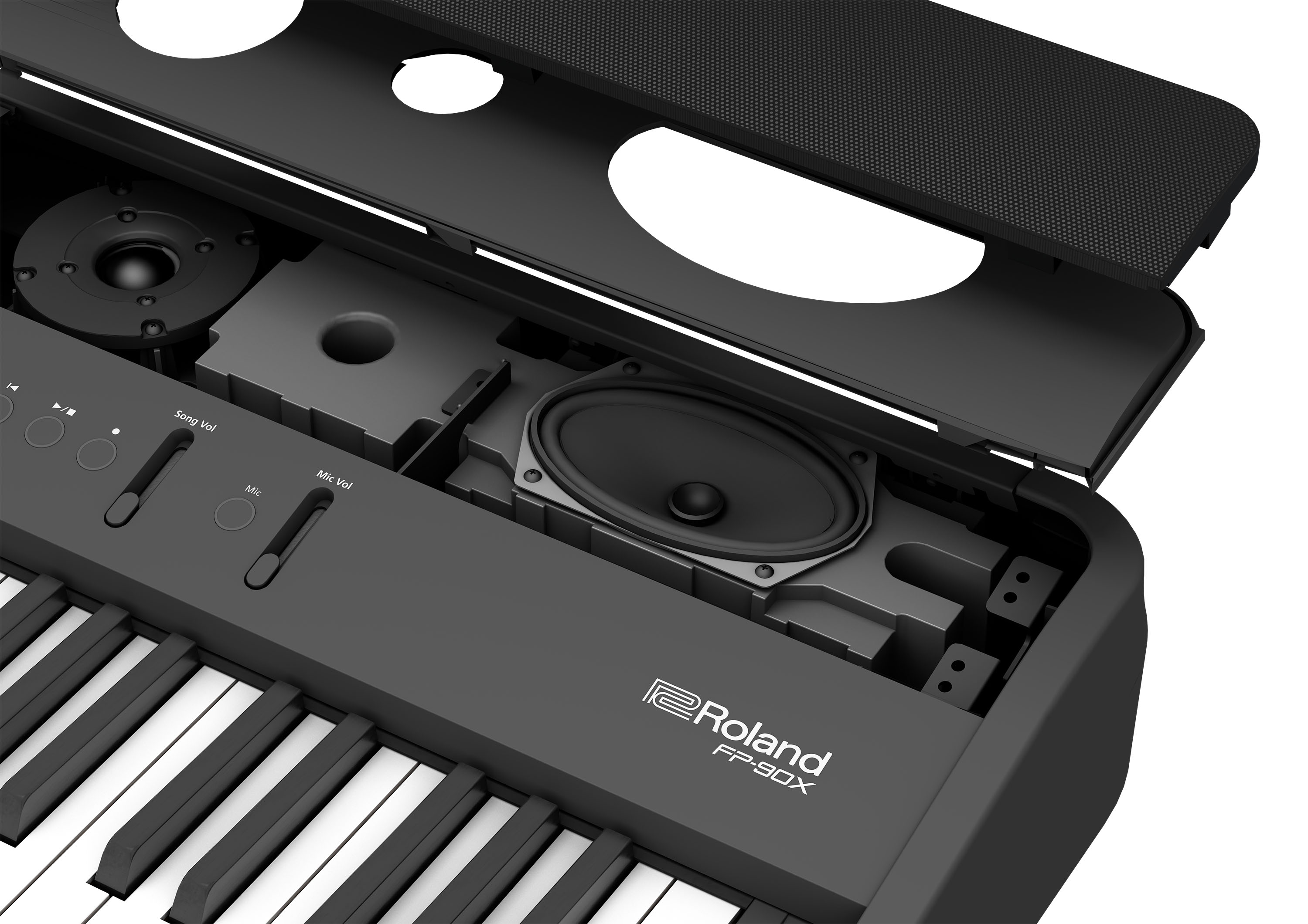 Roland Fp-90x Bk - Draagbaar digitale piano - Variation 7