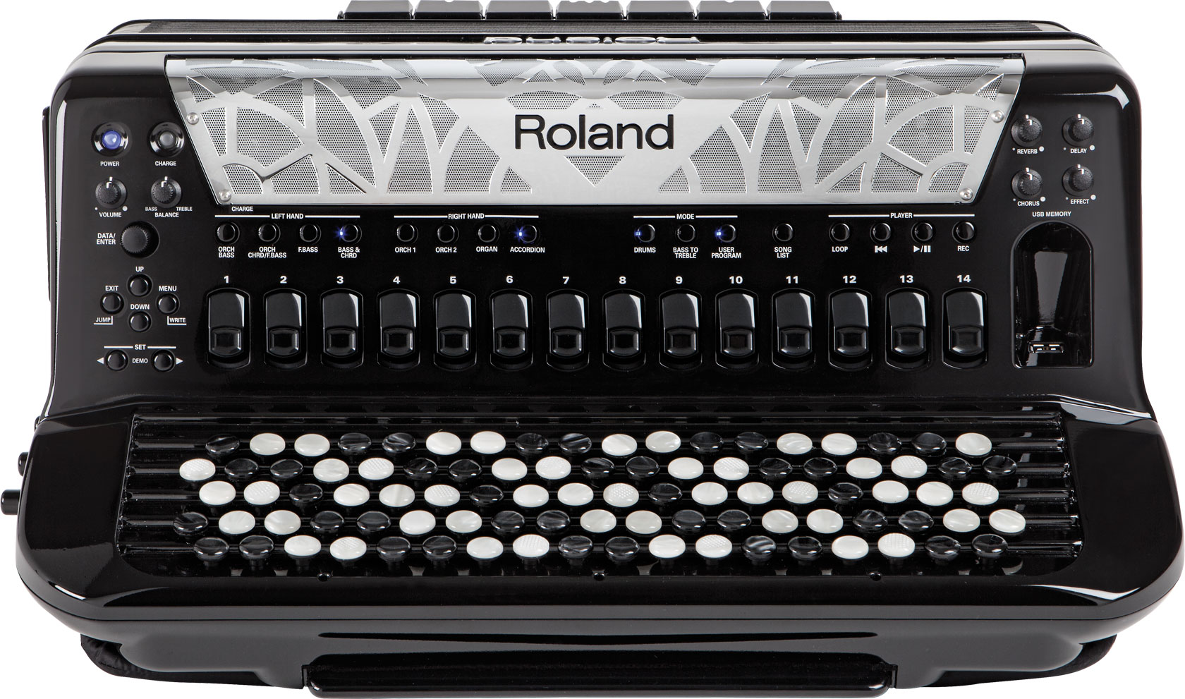 Roland Fr8xb Black - Digitale accordeon - Variation 1