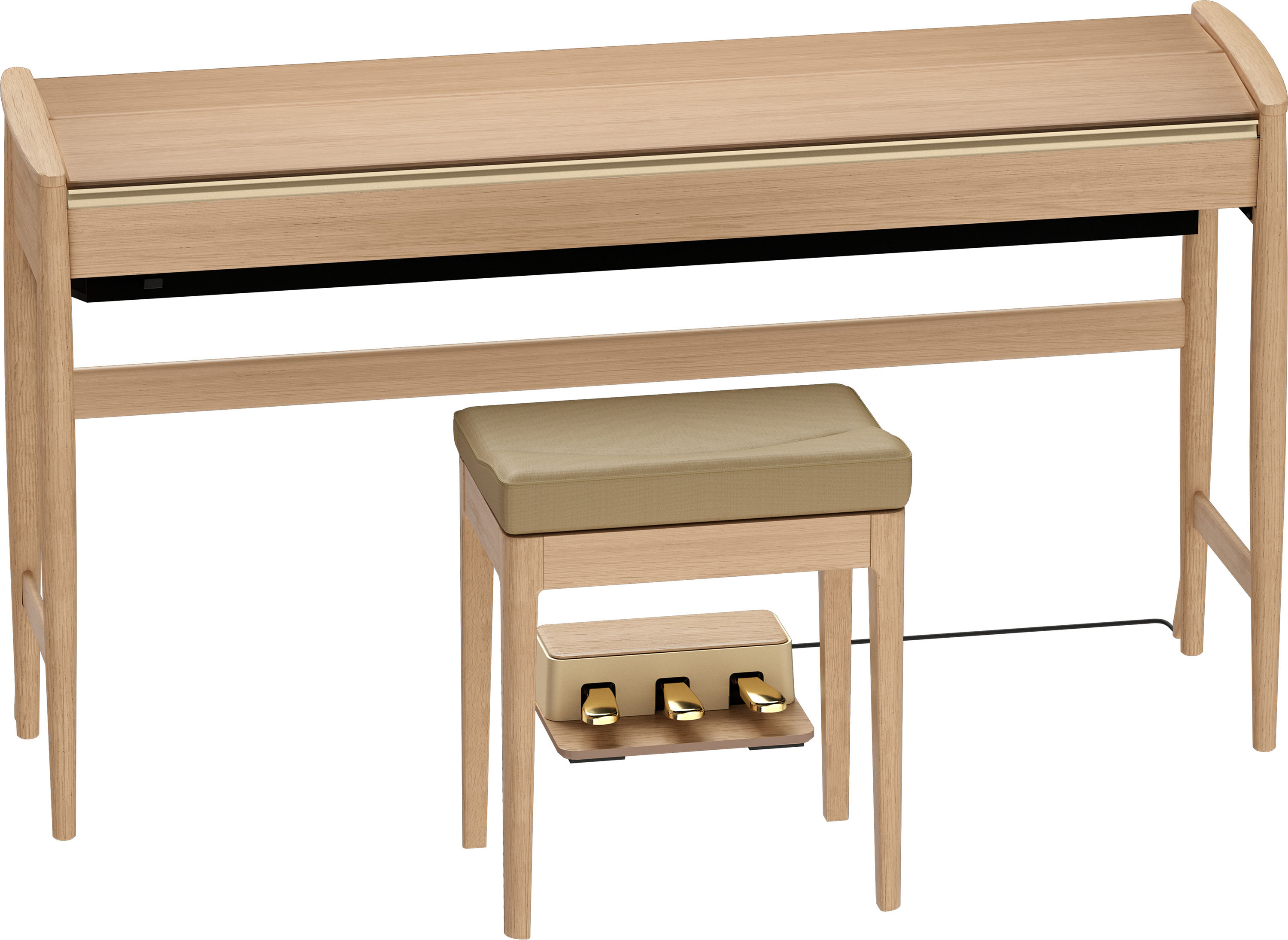 Roland Kiyola Kf-20 - Chene Pur - Digitale piano met meubel - Variation 5