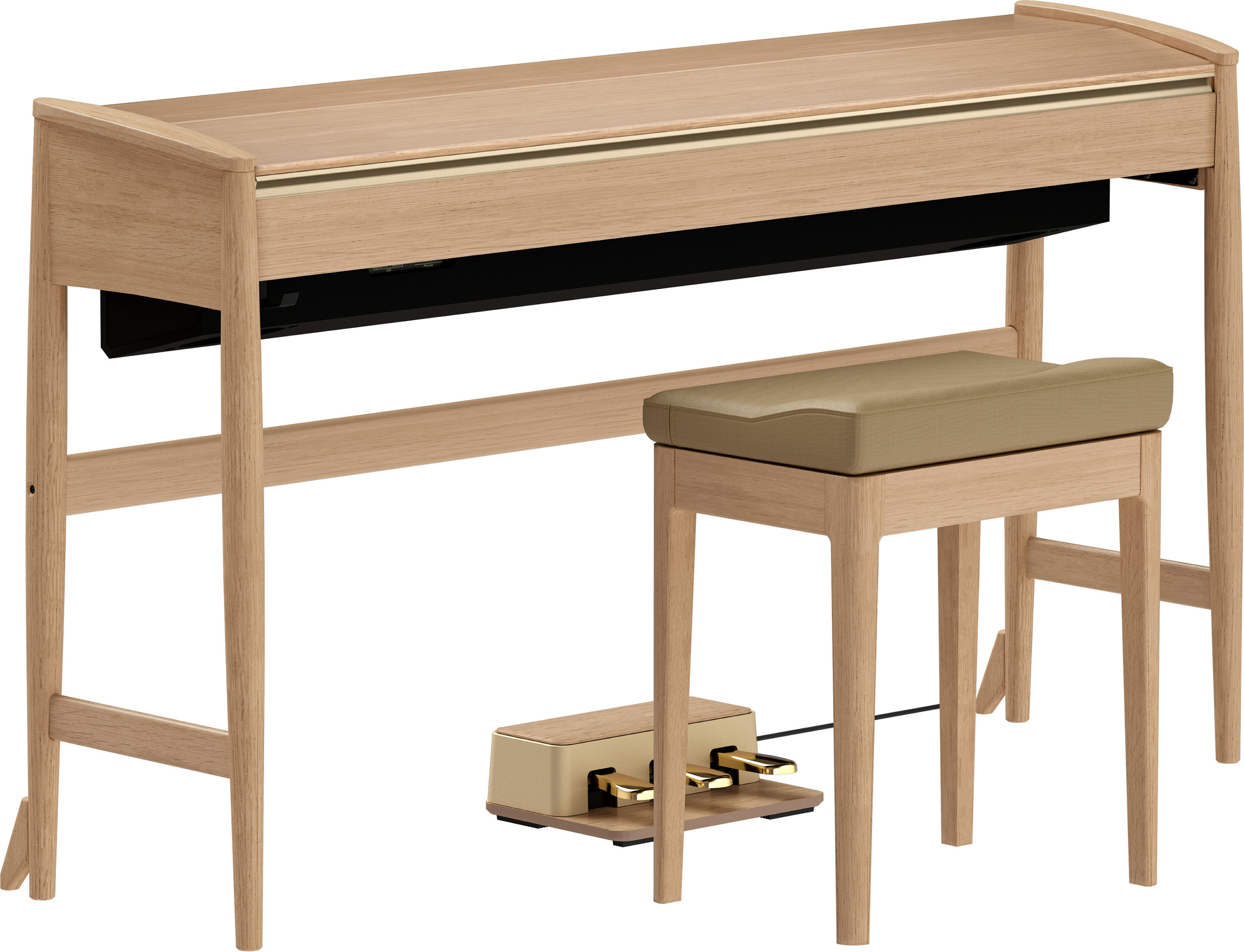 Roland Kiyola Kf-20 - Chene Pur - Digitale piano met meubel - Variation 8