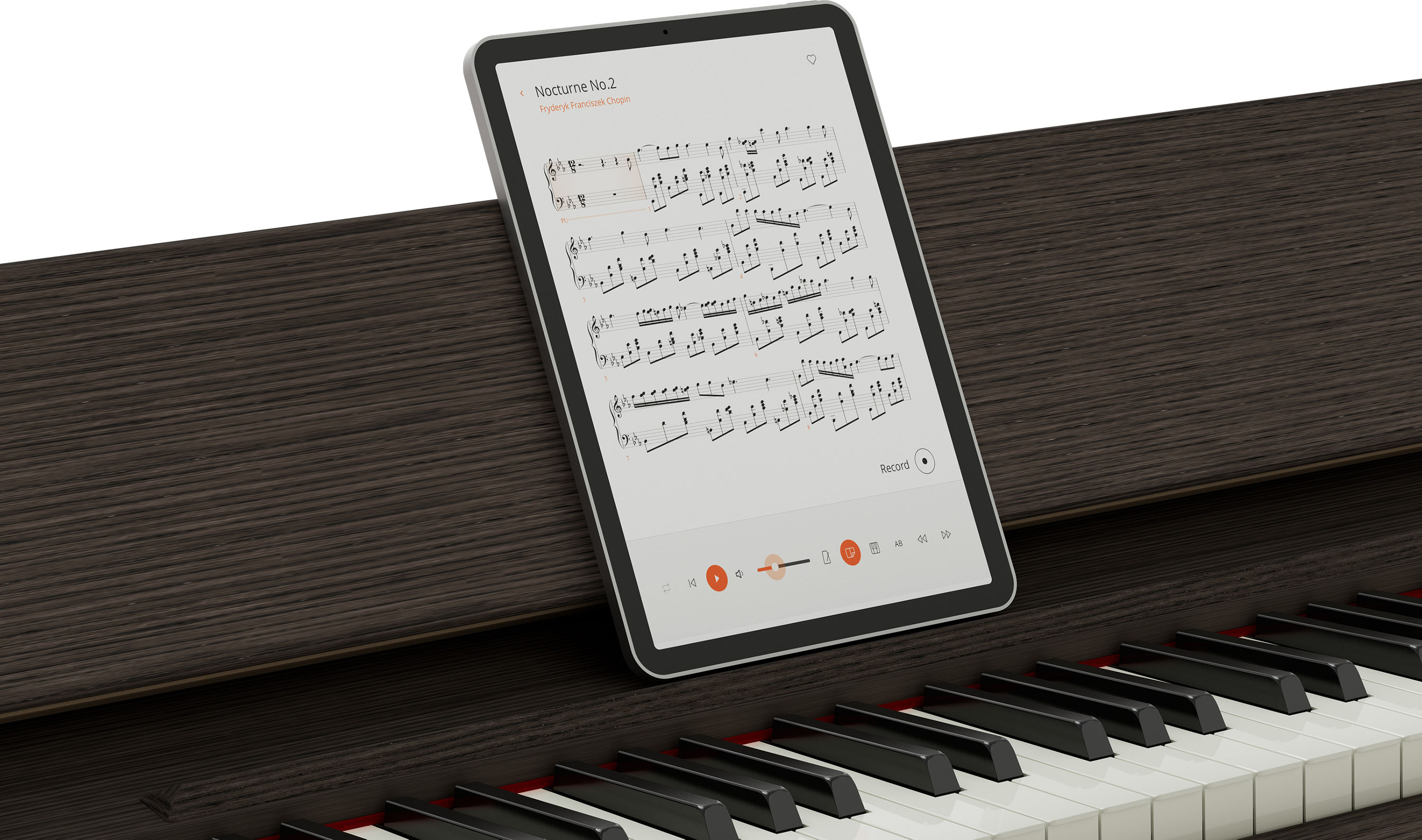 Roland Kiyola Kf-25 - Chene Fume - Digitale piano met meubel - Variation 11