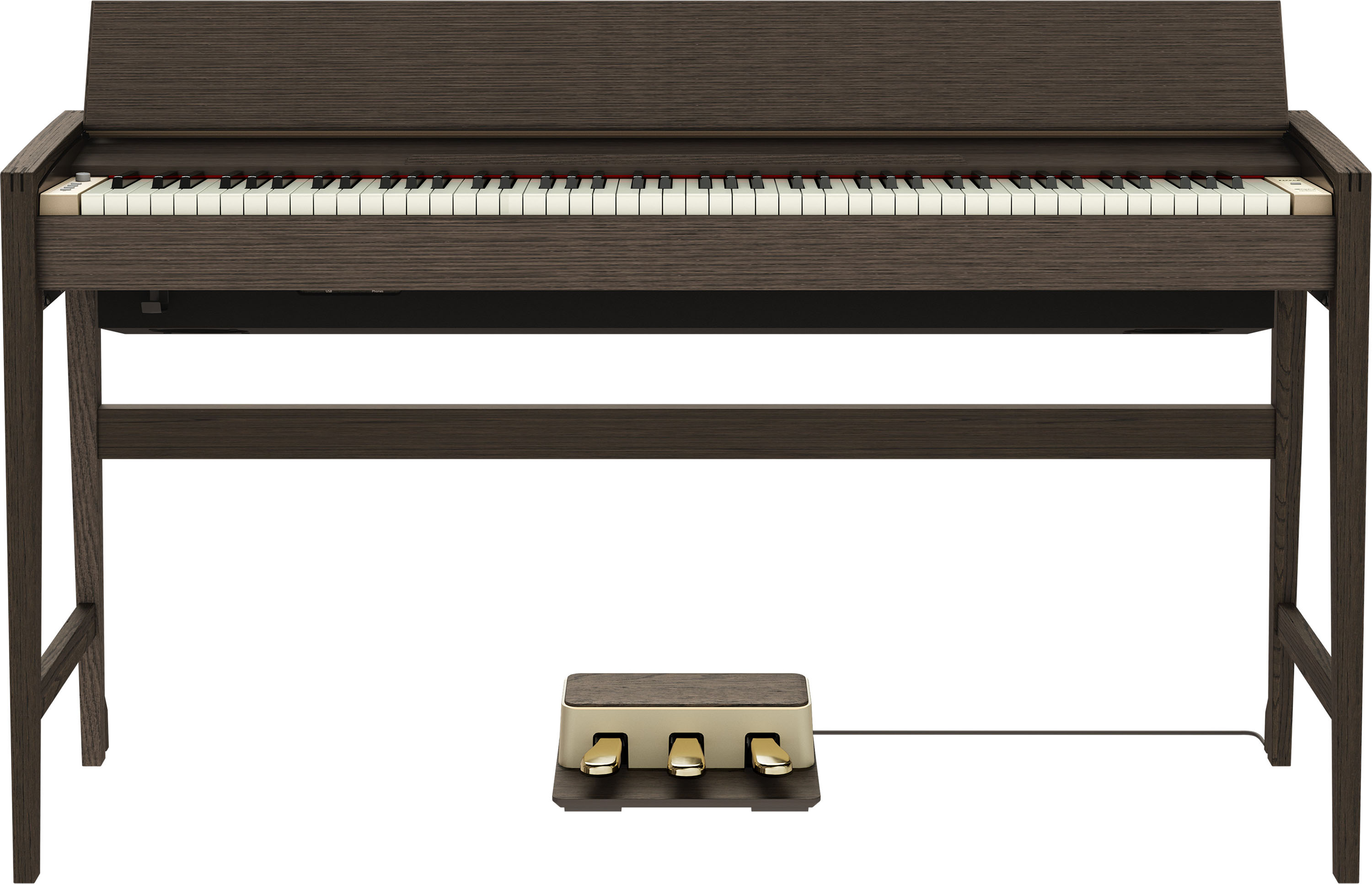 Roland Kiyola Kf-25 - Chene Fume - Digitale piano met meubel - Variation 7