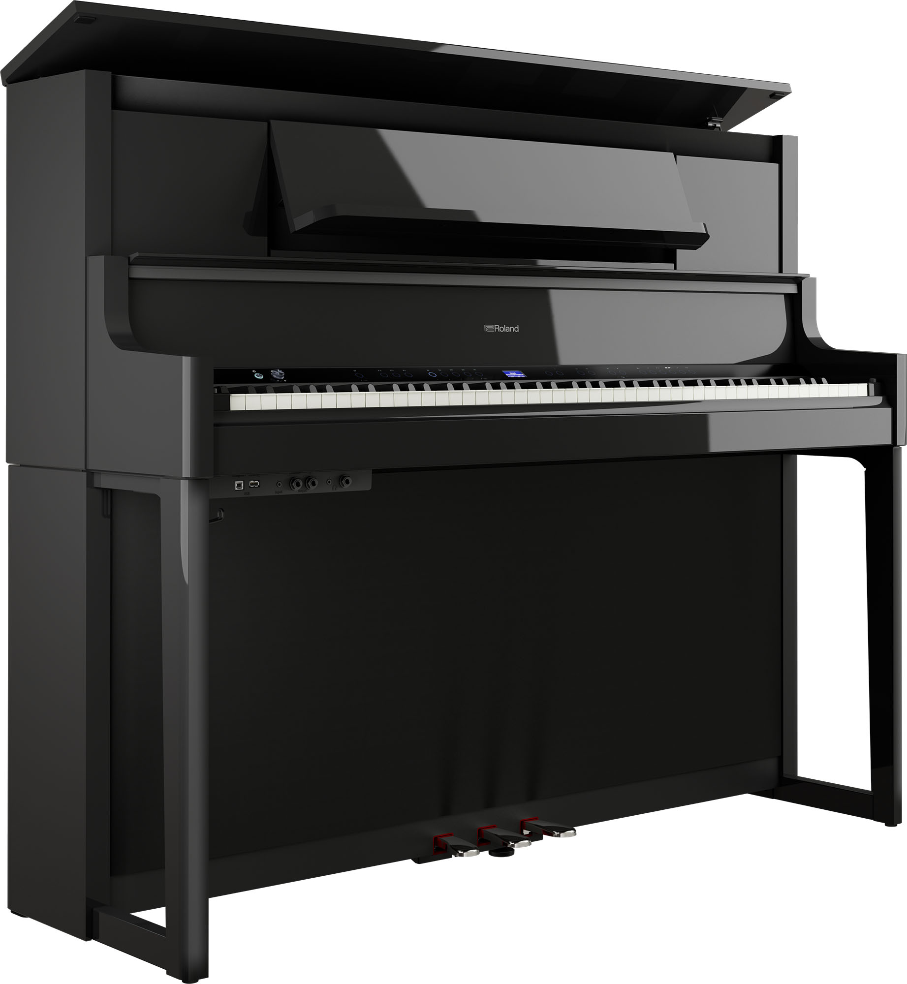 Roland Lx-9-pe - Polished Ebony - Digitale piano met meubel - Variation 3