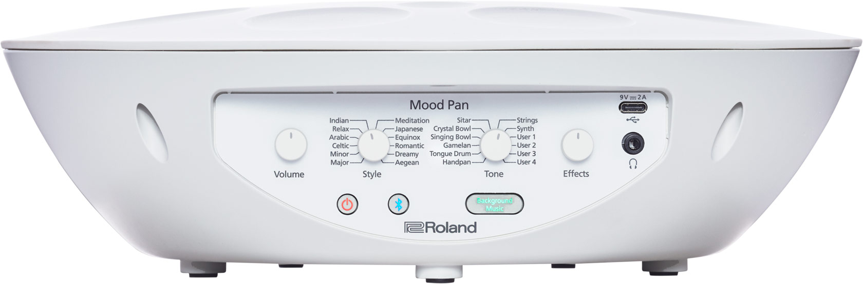 Roland Mn-10 Mood Pan - Tonguedrum en handpan - Variation 1