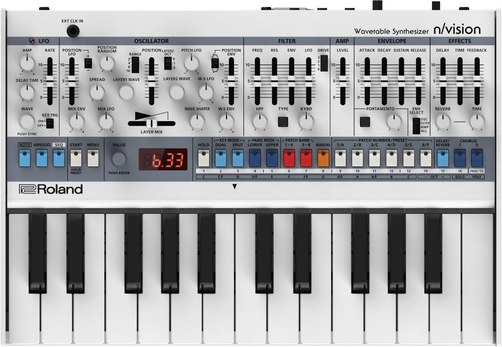 Roland N/vision - Synthesizer - Variation 1