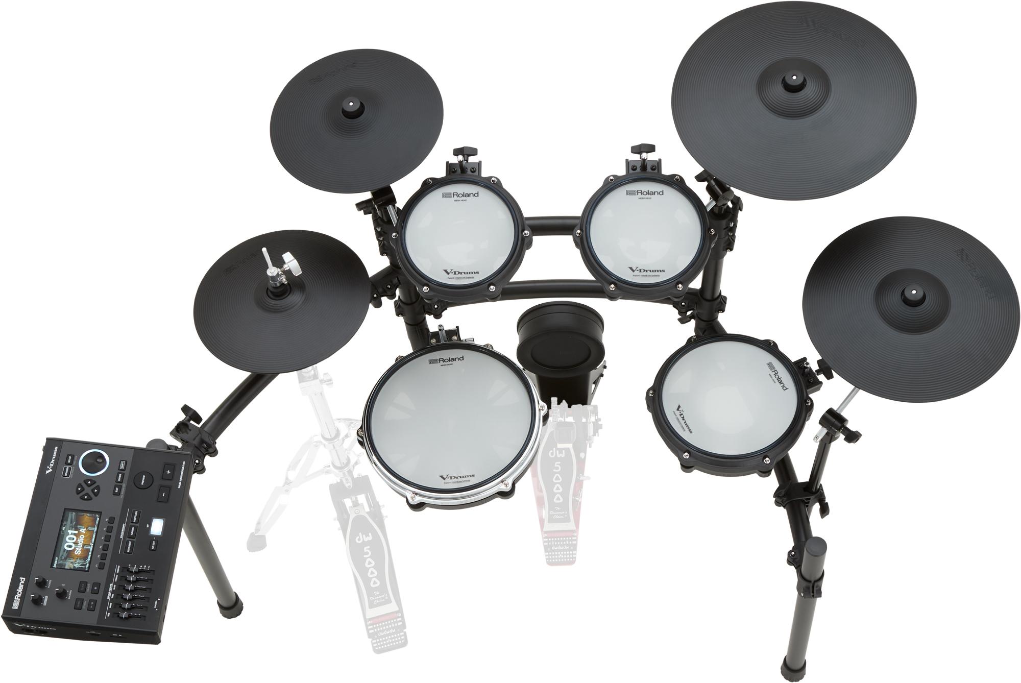 Roland Td-513 V-drums Bundle Complet - X-hp1 + Vic5a + Hp600d + Hh205 + Ht130 - Drum Promo Set - Variation 3