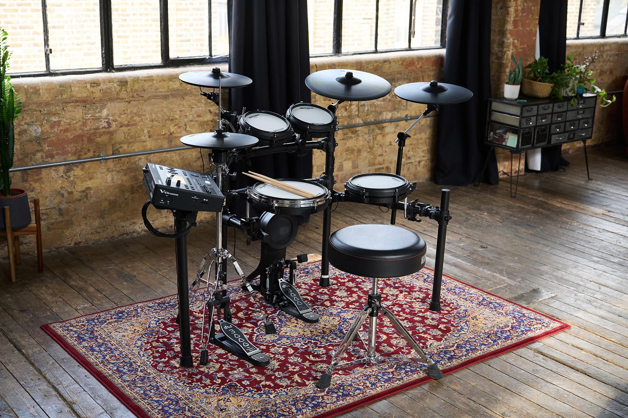 Roland Td-513 V-drums Bundle Complet - X-hp1 + Vic5a + Hp600d + Hh205 + Ht130 - Drum Promo Set - Variation 6