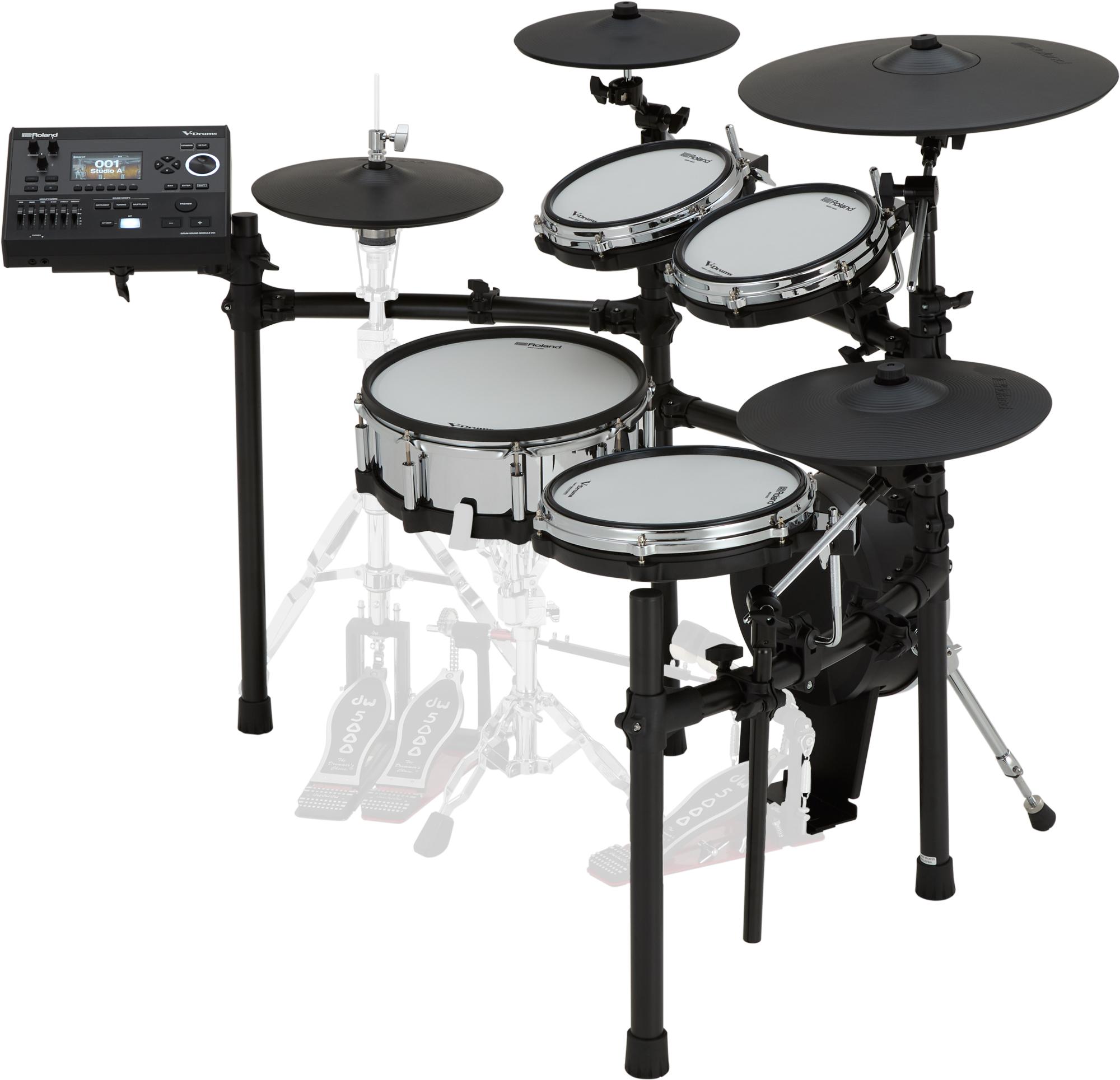 Roland Td-516 V-drums Bundle Complet - X-hp1 + Vic5a + Hp600d + Hh205 + Hs40wn + Ht130 - Drum Promo Set - Variation 2