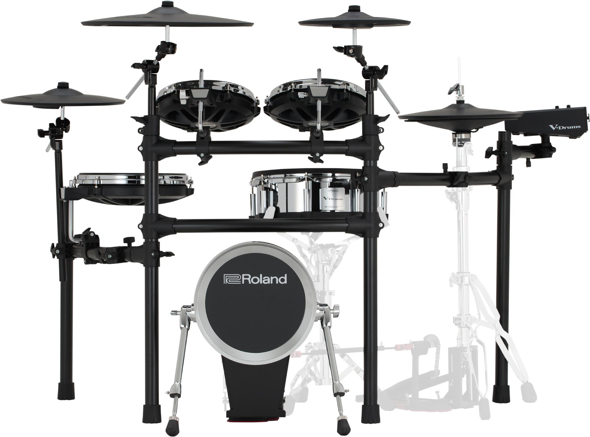 Roland Td-516 V-drums Bundle Complet - X-hp1 + Vic5a + Hp600d + Hh205 + Hs40wn + Ht130 - Drum Promo Set - Variation 4