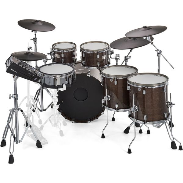 Roland Vad716 Batterie V-drums Acoustic Design Gloss Ebony - Elektronisch drumstel - Variation 2