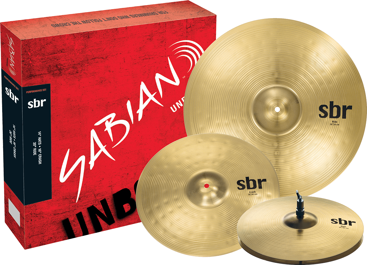 Sabian Pack Sbr 14'' 16'' 20'' - Bekkens set - Main picture