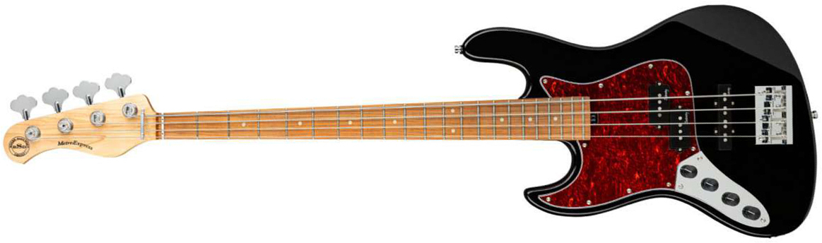 Sadowsky Hybrid P/j Bass 21 Fret 4c Metroexpress Lh Gaucher Mor - Black - Solid body elektrische bas - Main picture