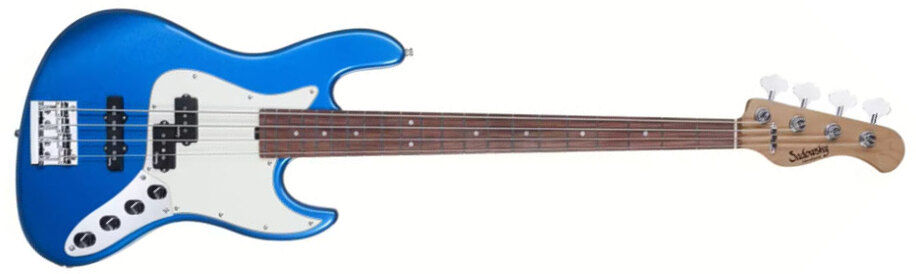 Sadowsky Hybrid Pj Bass 21 Fret 4c Metroexpress V2 Pf - Ice Blue Metallic - Solid body elektrische bas - Main picture