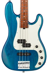 Solid body elektrische bas Sadowsky Metroline 21-Fret Hybrid P/J Bass Alder (4-String, Germany, MOR) - Ocean blue transparent satin