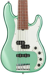 Solid body elektrische bas Sadowsky Metroline 21-Fret Hybrid P/J Bass Alder (5-String, Germany, MOR) - Sage Green Metallic Satin