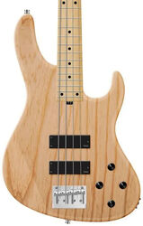 Solid body elektrische bas Sadowsky MetroLine 24-Fret Modern Bass, Ash, 4-String (Germany, MN) - Natural Transparent Satin